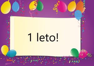 1 leto